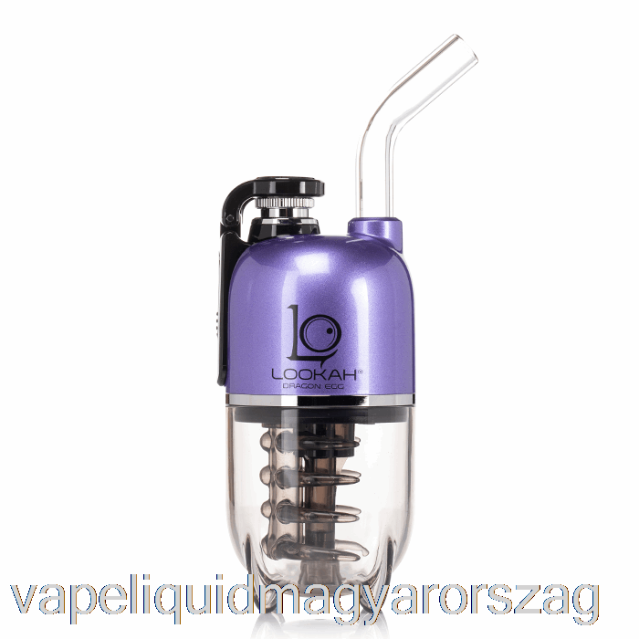 Lookah Dragon Egg E-rig Vapor Kit Lila Vape Folyadék